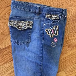 GIRLS JEANS SZ 16 1/2